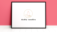 Daddy Candles Logo Calısmaları