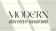 Modern Davetiye Tasarımı