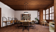 Kütüphane Tasarımı, 3D Modelleme, Fotogerçekçi Render