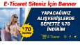 E-Ticaret Sitesi İçin Banner