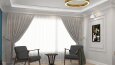 Modern Salon Tasarımı 3D