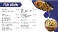 Deniz Turkish Kitchen için hazırlamış olduğum menü çalışması 