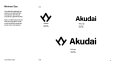 Akudai Ski Shop için marka kimliği tasarımı
