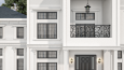 Cephe tasarımı - 3D model render