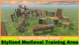 Stylized Medival Training Area