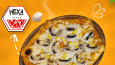 hexa pizza instagram menü