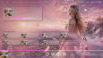 Modern glassmorphism embedded media player ui