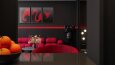 Black and Red house
