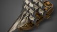 SHİP 3D MODEL (Santa Lucia)