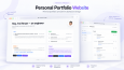 Personal Portfolio | Minimal Web Tasarım & Dashboard