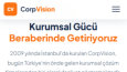 Modern Kurumsal Web Sitesi Arayüz Tasarımı