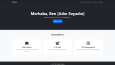 Kişisel / Portföy Web Sitesi