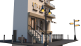 Cartoon Building