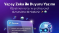 Dijital Okul Panosu Hazırlama