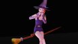Purple Lover Witch Character Model