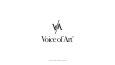 Voice of art-tekstil logo tasarımı