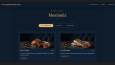 Örnek bir Restoran Web Sayfası Landing Page