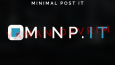 Minp.It (MinimalPostit) logo tasarımı