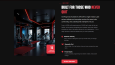 Spor salonu için modern ve etkili web sitesi