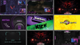 Youtube, twitch ve kick için tasarım, animasyon