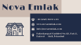 Nova Emlak için kartvizit tasarımı