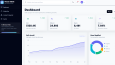 Modern yönetim paneli (admin dashboard) tasarımı
