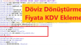 XML Düzenleme