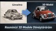 Ben resimden 3D modelleme yaparım (STL-OBJ)