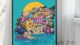 Çeşitli Tarzlarda Wall Art ve Sticker Tasarımları