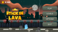Stick in Lava