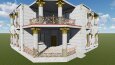 tasarladığım 3d cephe görselleri