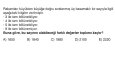 Test Kitabı Örneklerim