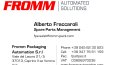 FROMM Packaging Automation S.R.L Kartvizit Revizesi