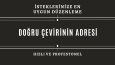 Universite yönetmelik çevirisi