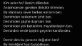 İsterseniz yazarım, yazdıklarımdan sunarım