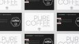 Pure Coffee - Logo ve Kurumsal Kimlik Tasarımı
