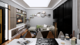 30m2 Konsept Mutfak Salon Tasarımı