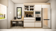 Mobilya Tasarımı,Mutfak Tasarımı, Teknik Çizim, 3D Render 