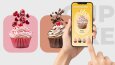 Cupcake App UI Tasarımı