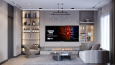 3DS MAX VİLLA İÇ MEKAN TASARIMI 