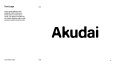 Akudai Ski Shop için marka kimliği tasarımı