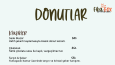  Menü Tasarımı