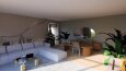 Ataşehir 1+1 daire iç mekan 3d tasarım 