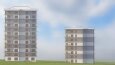 Mimarlık Öğrenci Okul Projelerine Render 3 Boyut