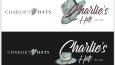 Charlie's Hats vektör çizim logo tasarımı