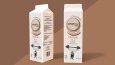 PROTEK - Protein sütü ambalaj tasarımı + (karakter ve logo)
