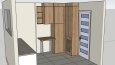 Sketchup çizimi yapıp render alıyorum.