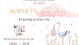 Baby shower davetiye örneklerim kız bebek
