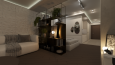 İç Mekan 3D Modelleme ve Corona Render Çalışması