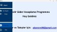 c# windows forms gelir gider programı